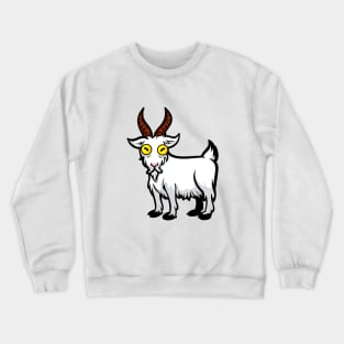 G.O.A.T. Goat Funny Cartoon Crewneck Sweatshirt